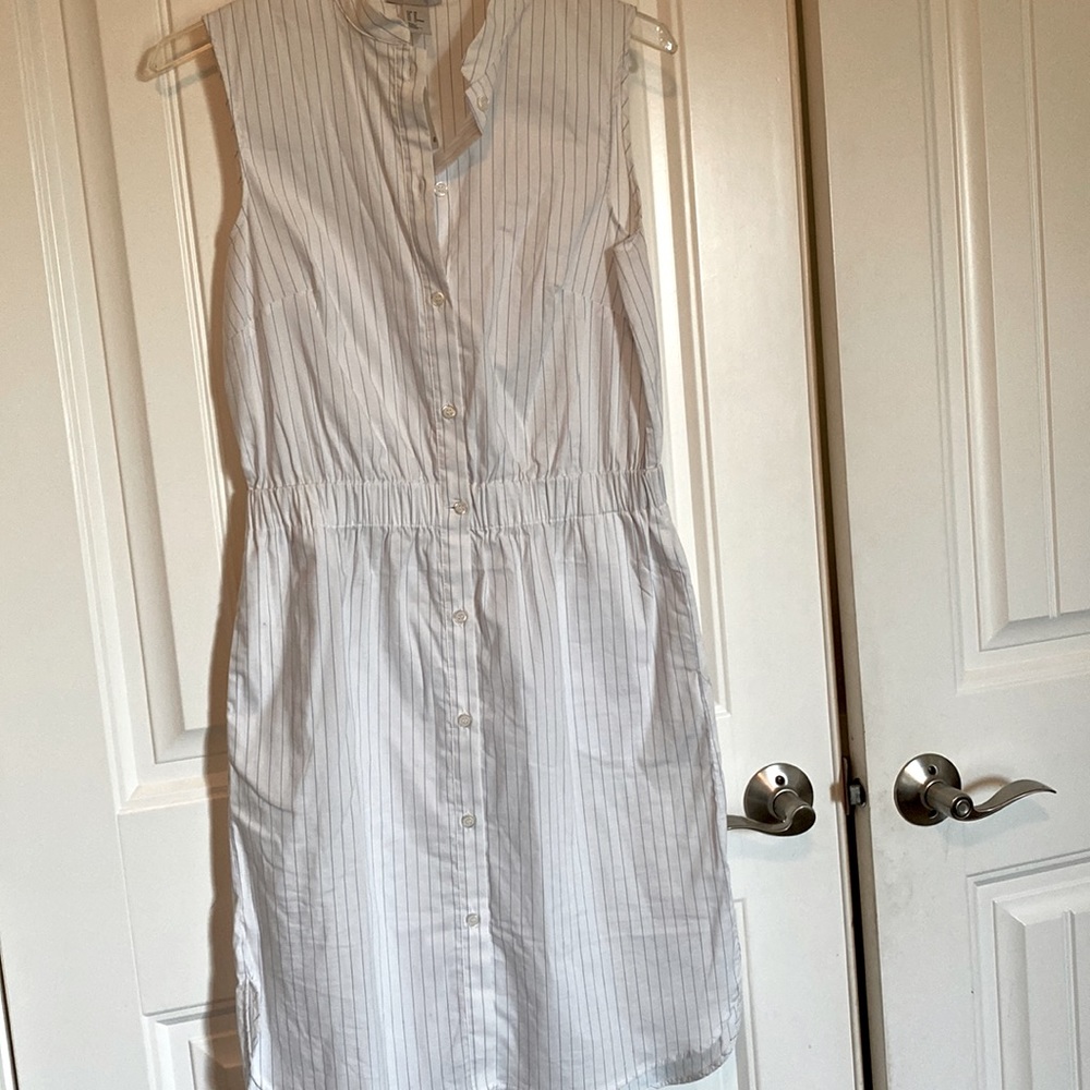 Pinstripe dress